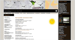 Desktop Screenshot of lorenskog-kultur.no