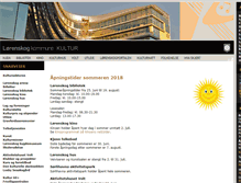 Tablet Screenshot of lorenskog-kultur.no